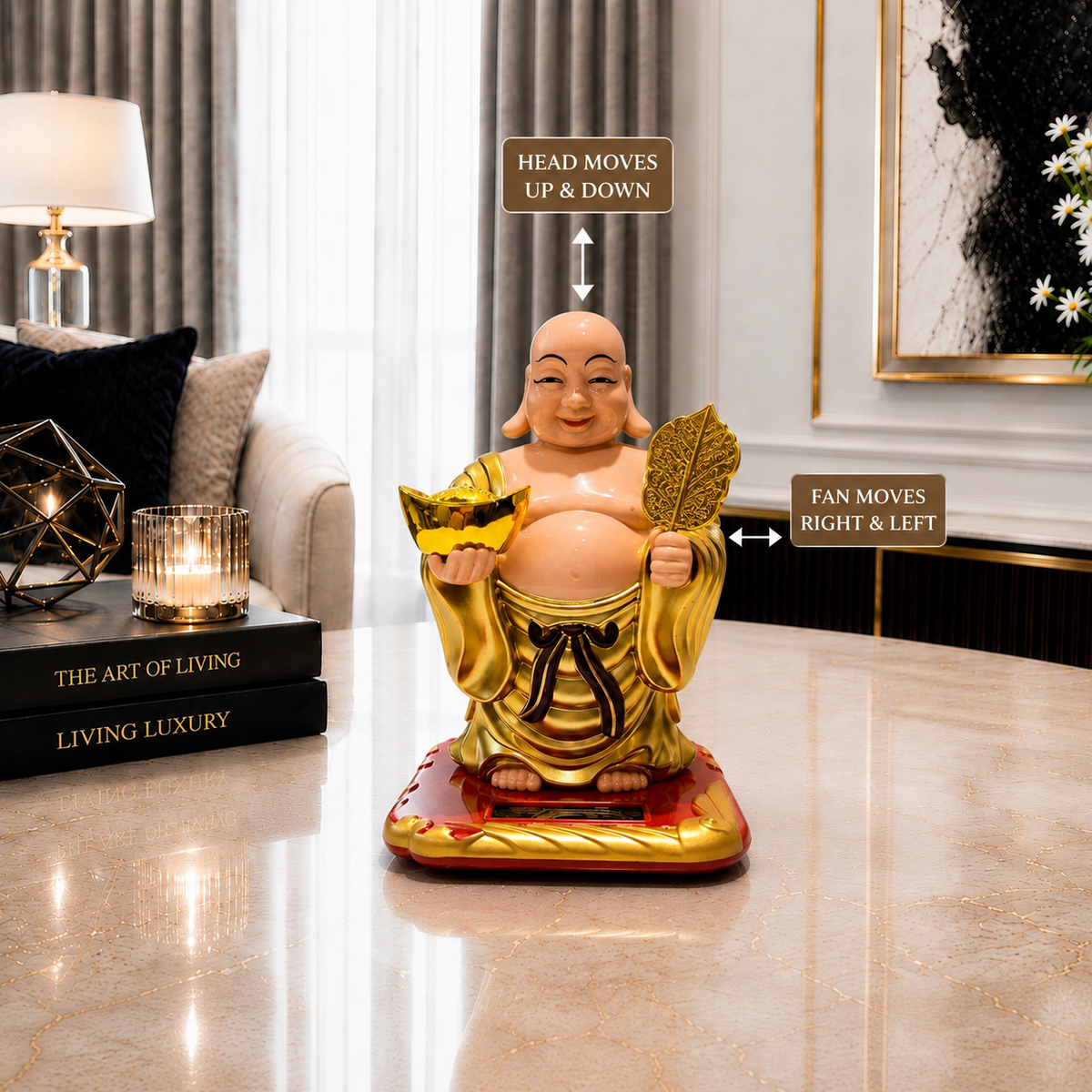 Radiant Blessings Solar Buddha
