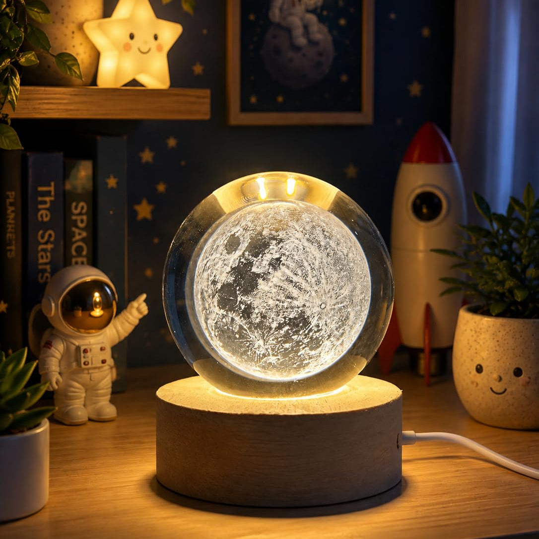 3D Crystal Radiance Lamp